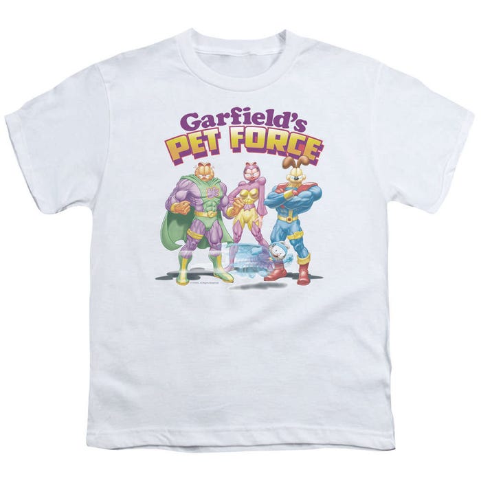 Garfield Heroes Await Kids T-Shirt