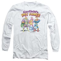 Garfield Heroes Await Long Sleeve Shirt