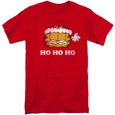 Garfield Ho Ho Ho Christmas Tall T-Shirt