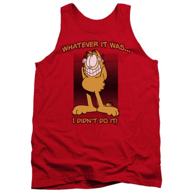 Garfield I Didn'T Do It Tank Top