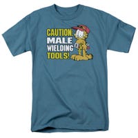 Garfield Male Wielding Tools T-Shirt