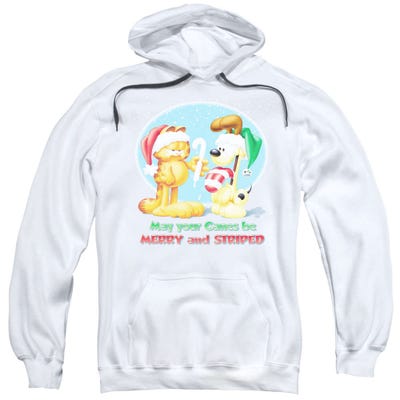 Garfield Merry And Striped Hoodie