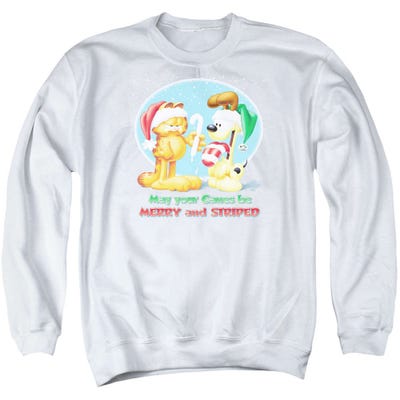 Garfield Merry And Striped Sweatshirt