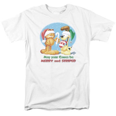 Garfield Merry And Striped T-Shirt