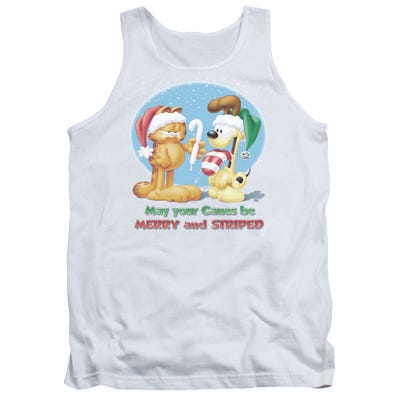 Garfield Merry And Striped Tank Top