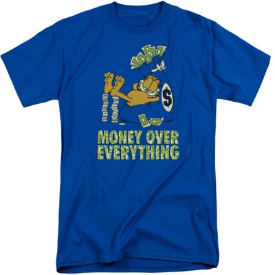 Garfield Money Is Everything Tall T-Shirt