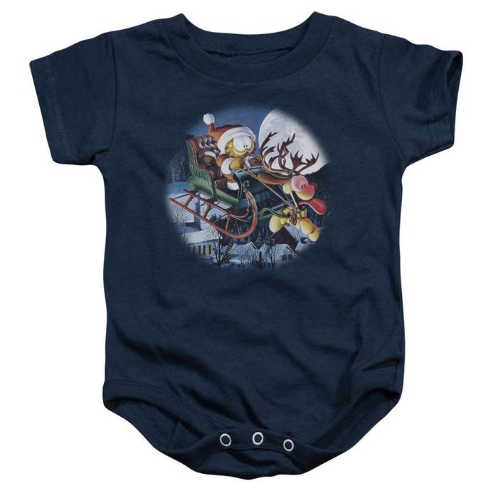 Garfield Moonlight Ride Baby Bodysuit