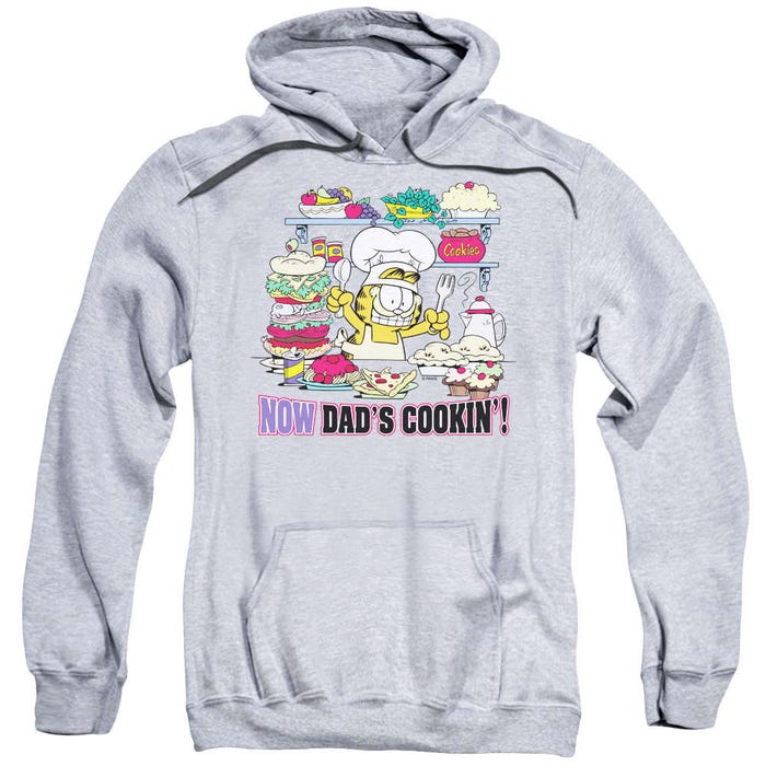 Garfield Now Dads Cooking Hoodie