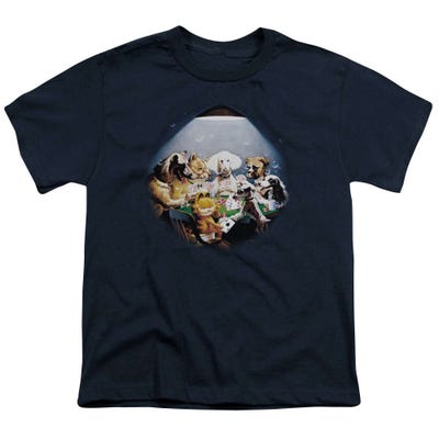 Garfield Playing With The Big Dogs Kids T-Shirt