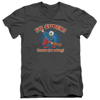 Garfield Super V-Neck T-Shirt