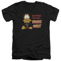 Garfield Treats Only V-Neck T-Shirt