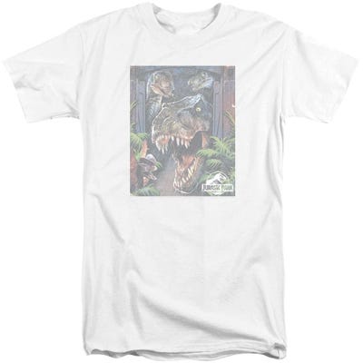 Giant Door Jurassic Park Tall T-Shirt