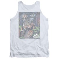 Giant Door Jurassic Park Tank Top