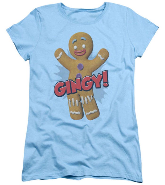 Gingy Shrek Womens T-Shirt
