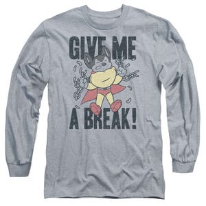 Give me a Break Chains Mighty Mouse Long Sleeve Shirt