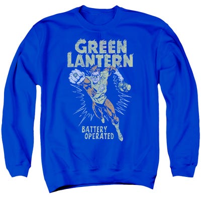 Green Lantern Battery Operated Full Charged Sweatshirt