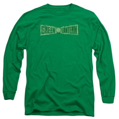 Green Lantern Flame Logo Long Sleeve Shirt