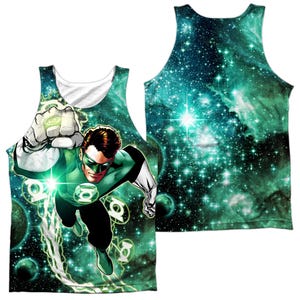 Green Lantern Light Em Up Sublimation Tank Top