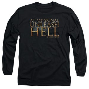 Gladiator Unleash Hell Long Sleeve Shirt