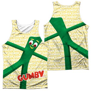 Gumby Stretched Front & Back Sublimation Tank Top