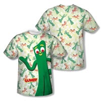 Gumby Friendly Greeting Back & Front Kids Sublimation T-Shirt