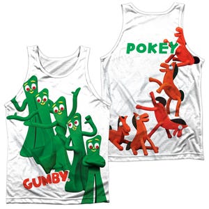 GUMBY Front & Back Sublimation Tank Top