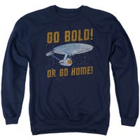 Go Bold Or Go Home Star Trek Sweatshirt