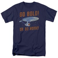 Go Bold Or Go Home Star Trek T-Shirt