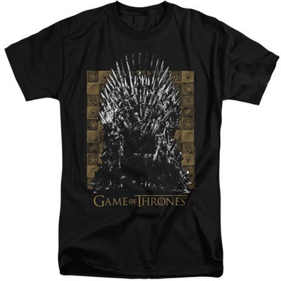 Game Of Thrones Iron Throne Tall T-Shirt