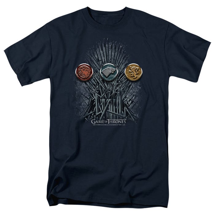 Game Of Thrones For The Throne Sigils T-Shirt