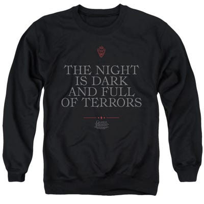 Game Of Thrones Night Is Dark Sweatshirt