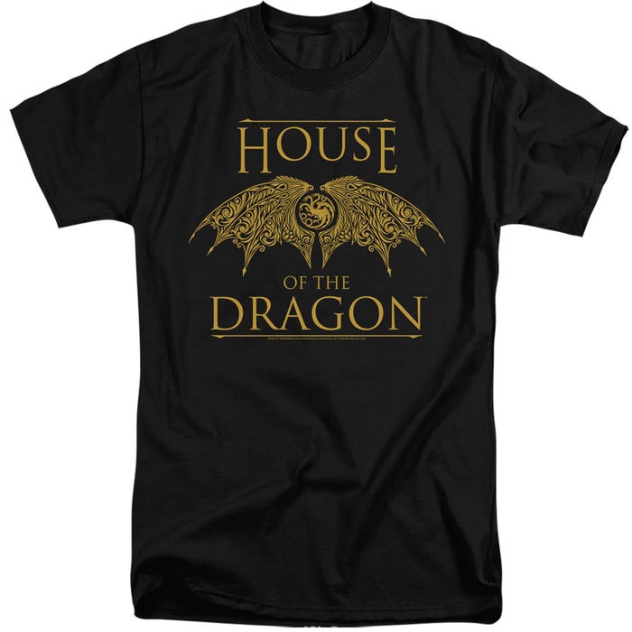 HOUSE OF THE DRAGON WINGS Tall T-Shirt