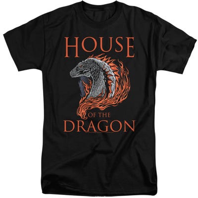 HOUSE OF THE DRAGON HOD DRAGON ILLUSTRATION Tall T-Shirt