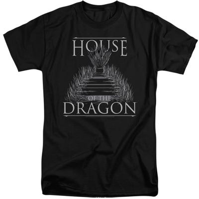 HOUSE OF THE DRAGON SWORD THRONE Tall T-Shirt