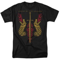 HOUSE OF THE DRAGON SWORD AND DRAGON HEADS T-Shirt