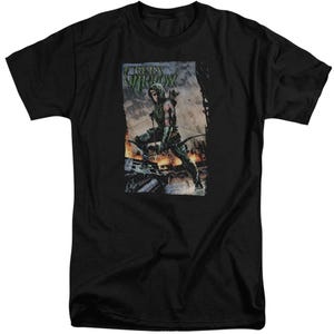 Green Arrow Fire And Rain Tall T-Shirt