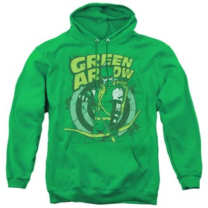 Green Arrow On Target Classic Hoodie