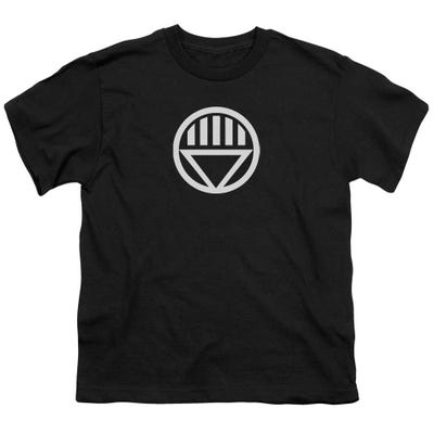 Green Lantern Black Lantern Logo Kids T-Shirt