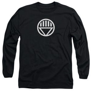 Green Lantern Black Lantern Logo Long Sleeve Shirt