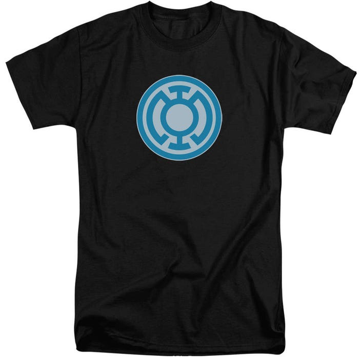 Green Lantern Blue Symbol Tall T-Shirt