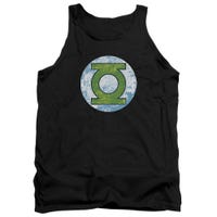 Green Lantern Gl Neon Distress Logo Tank Top