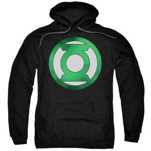 Green Lantern Green Chrome Logo Hoodie