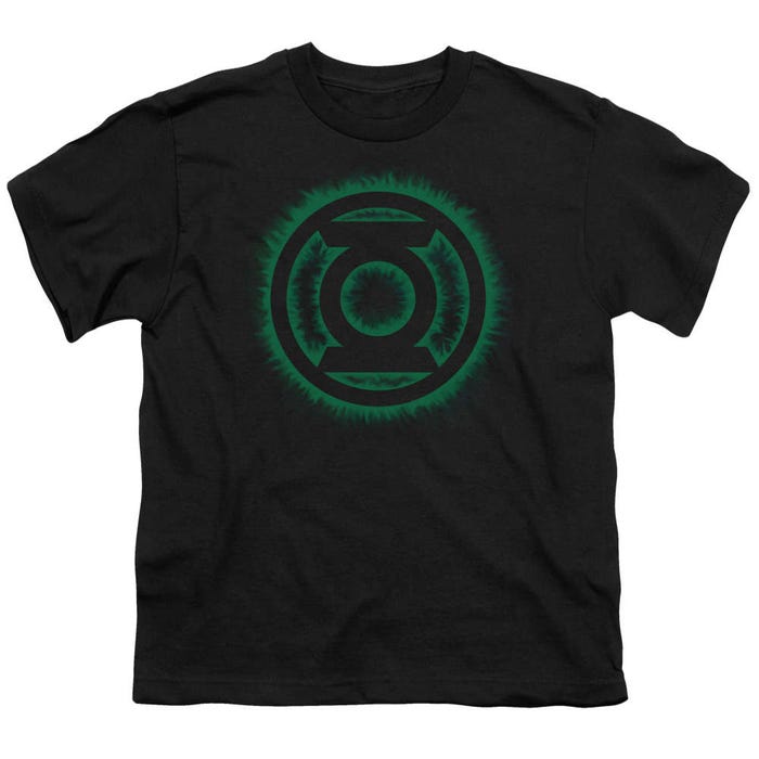 Green Lantern Green Flame Logo Kids T-Shirt