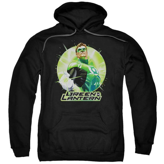 Green Lantern Green Static Hoodie