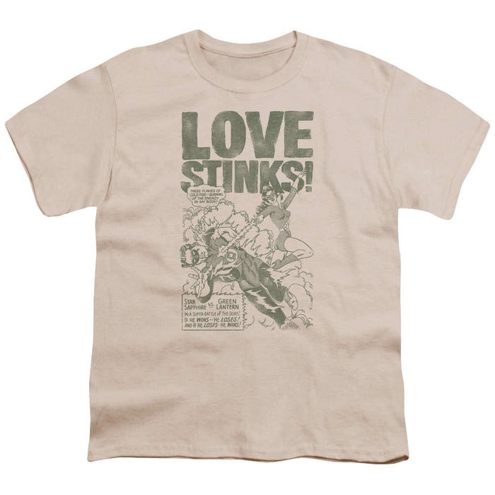 Green Lantern Love Stinks Kids T-Shirt