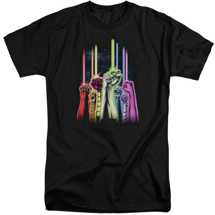 Green Lantern Rainbow Corps Tall T-Shirt
