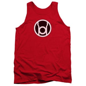 Green Lantern Red Lantern Logo Tank Top