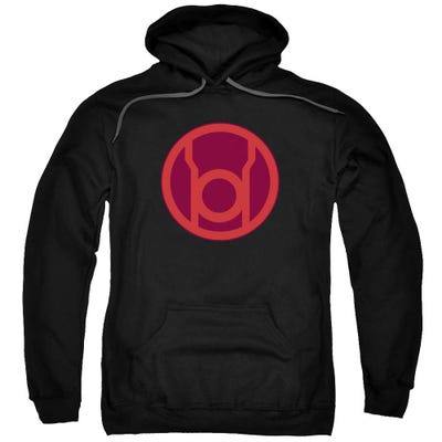 Green Lantern Red Symbol Hoodie