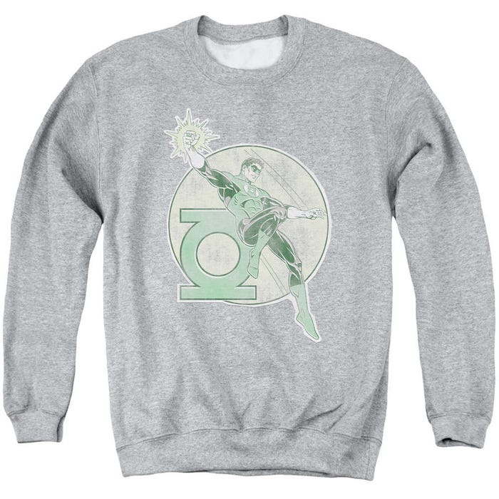 Green Lantern Retro Lantern Iron On Sweatshirt