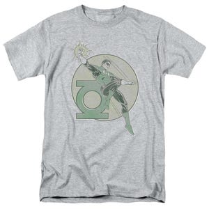 Green Lantern Retro Lantern Iron On T-Shirt